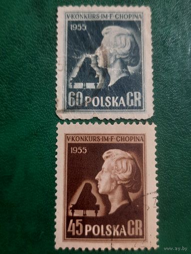 Польша 1955. Конкурс имени Ф.Шопена