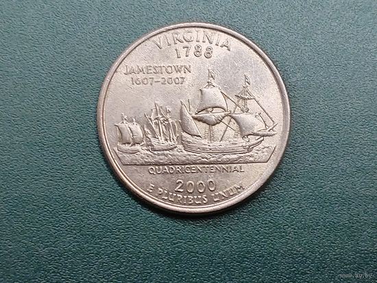 25 центов США.