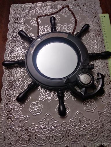 Зеркало СССР штурвал настенное Николаев