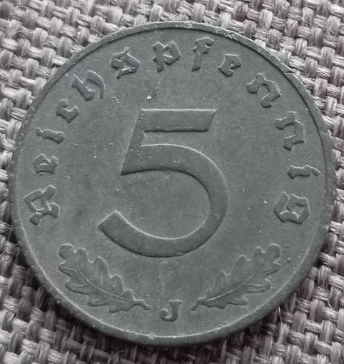 5 рейхспфеннигов 1941 J