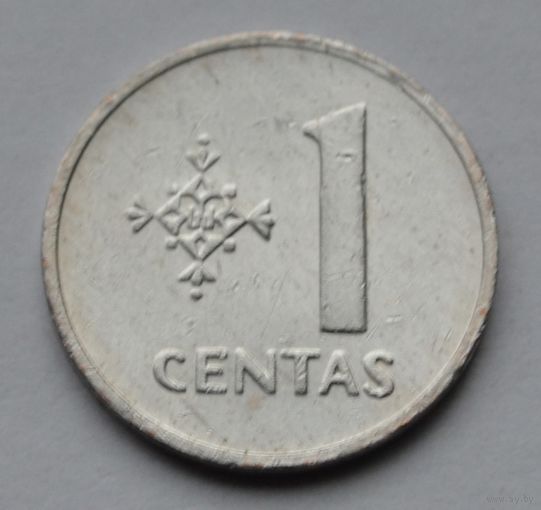 Литва, 1 цент 1991 г.