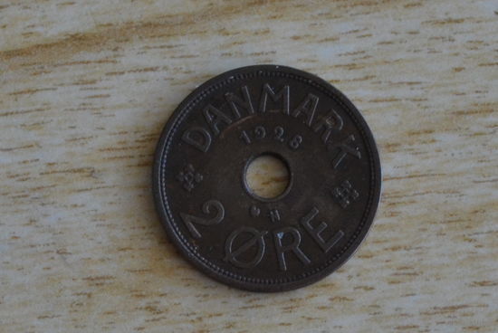 Дания 2 эре 1928