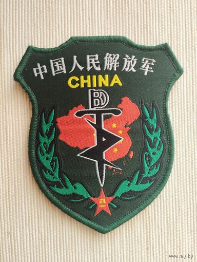 Шеврон 113, Китай, на липучке