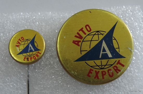 Значки "Avto Export" 2 шт.