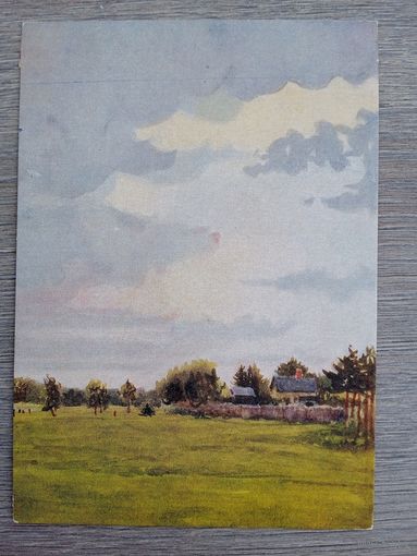 1957. Денисовский. У реки Лиелуппе (Латвийская ССР)