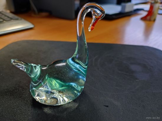 Лебеди стекло СССР.