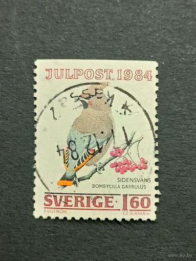 Швеция 1984. Рождественская почта. Птицы