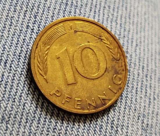 ФРГ. 10 пфенниг 1995 J