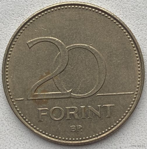Венгрия 20 форинтов 2008 г.