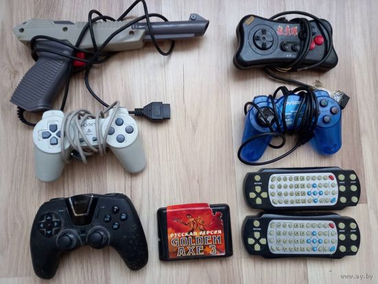 Различные джойстики и др.