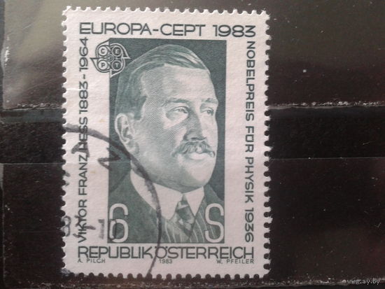 Австрия 1983 Европа, физик, Нобелевский лауреат