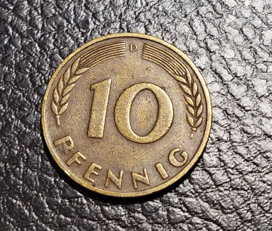 10 пфенниг 1950 Д