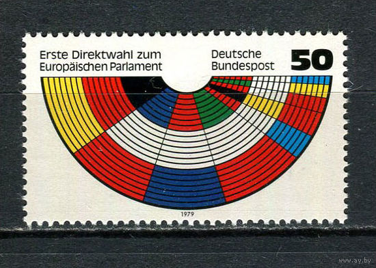 ФРГ - 1979 - Европейский парламент - [Mi. 1002] - полная серия - 1 марка. MNH.  (Лот 97FQ)-T25P26