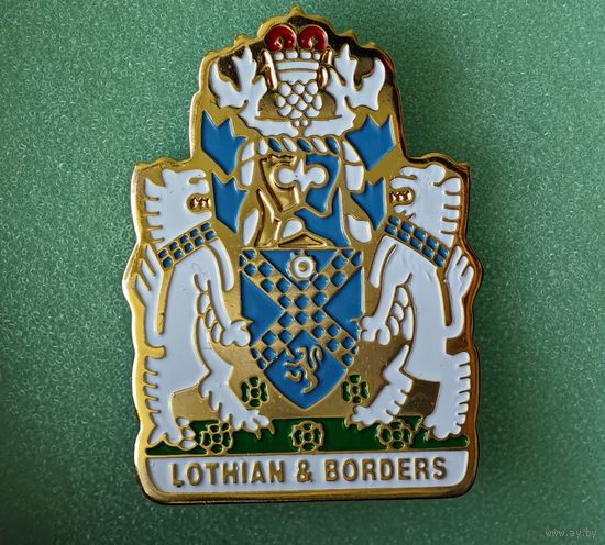 Lothan & Borders Scotland Шотландия значок