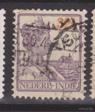 Голландская колония Ост-Индия Королева Вильгельмина Известные люди Личности Ост-Индия 1922 год лот  10 С НАДПЕЧАТКОЙ