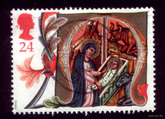 1 марка 1991 год Великобритания 1368
