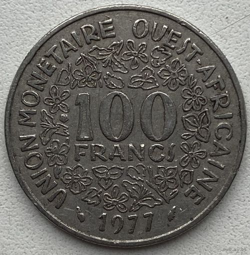 Западная Африка 100 франков 1977 г.
