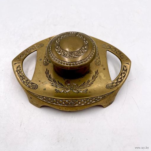 Чернильница бронзовая. Австрия. арт 1438