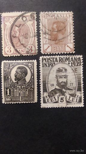 РУМЫНИЯ \516фе\ стандарт1893\1900\20\39г.г.  кароль Карл