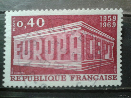 Франция 1969 Европа