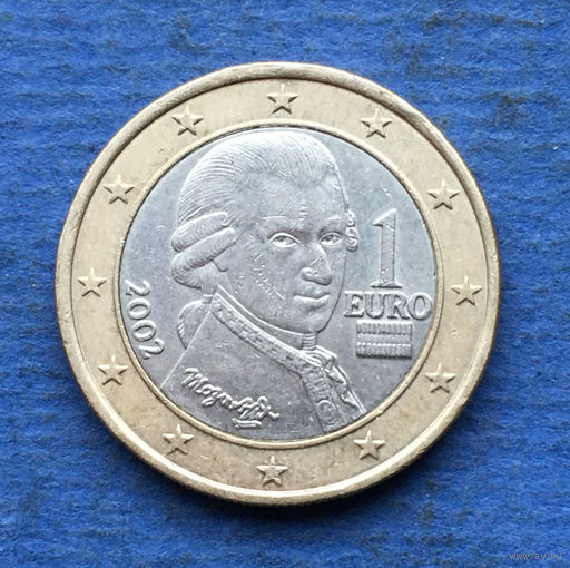 Австрия 1 евро 2002