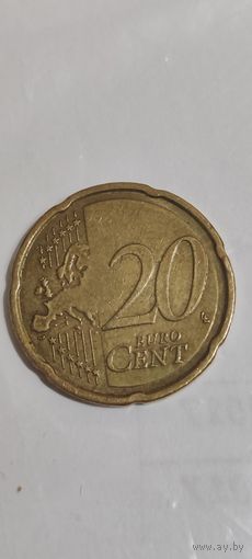 Эстония 20 евроцентов 2011