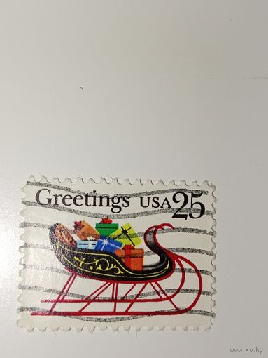 США 1989 Современное Рождество (Contemporary Christmas).