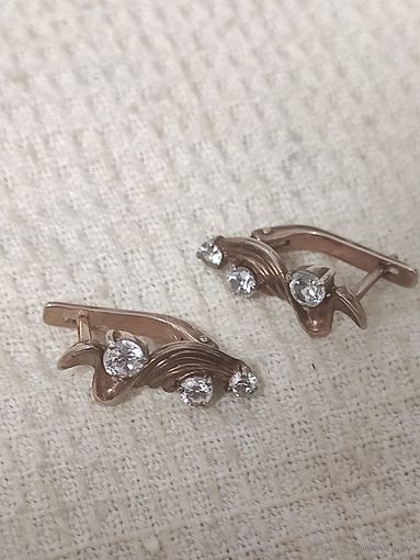 Серьги. 925пр.