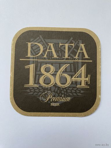 Подставка под пиво Data 1864 /Беларусь/