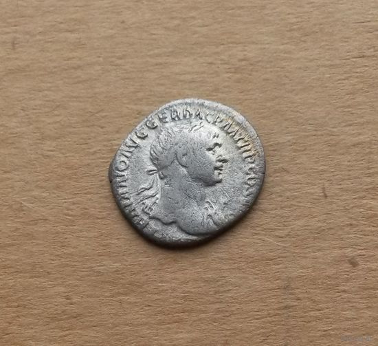 Рим, Траян (98-117 гг. н.э.), денарий, серебро