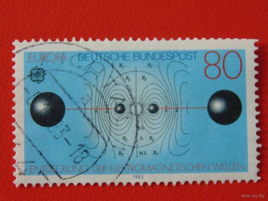 Германия 1983 г. Европа.