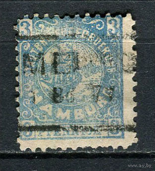 Германия - Гамбург (Hammonia) - Местные марки - 1888 - Корабль 3Pf - [Mi.38A] - 1 марка. Гашеная.  (Лот 82Df)