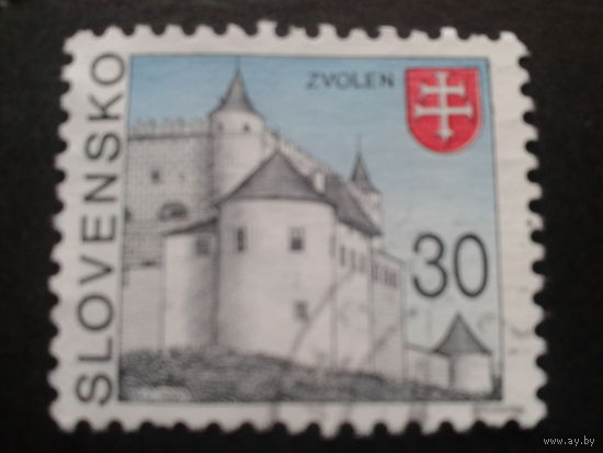 Словакия 1993 герб г. Зволен