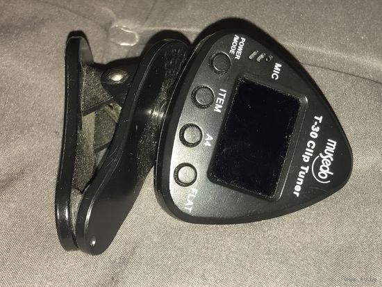 Musedo T-30 clip tuner тюнер клипса прищепка