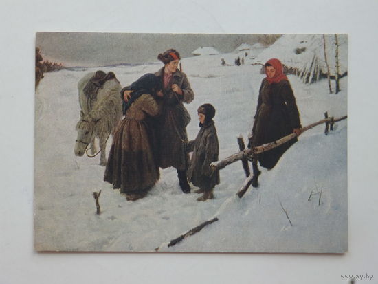 Волков живопись 10х15 см