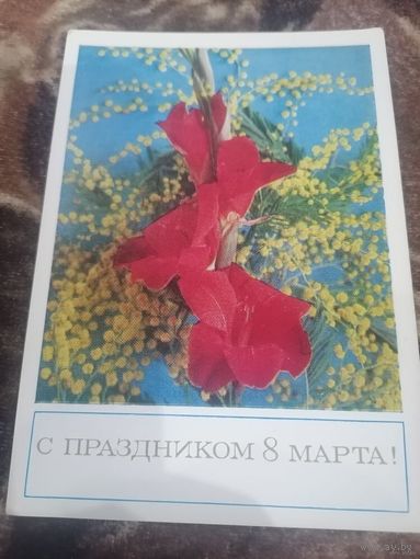 С праздником 8 марта! Фото Г. Костенко 1975 год.