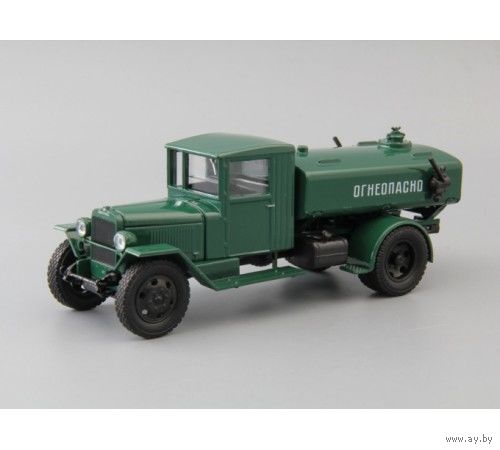 Уралзис-5М Топливозаправщик БЗ-42, зеленый