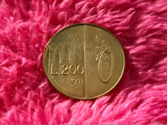 Сан-Марино. 200 лир 1993. Торг.