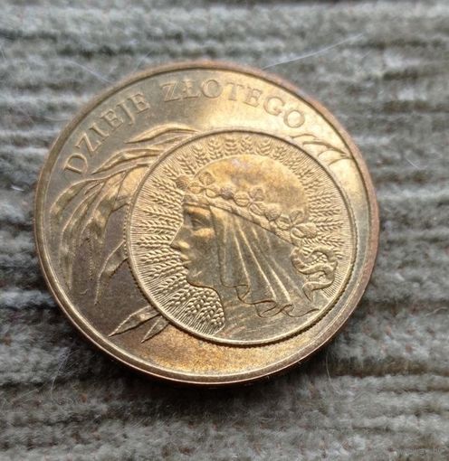 Werty71 Польша 2 злотых 2006 История польского злотого 10 злотых 1932 Ядвига
