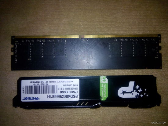 Оперативная память PATRIOT DDR4 2666MHz 8 ГБ. Ремонт. Восстановление