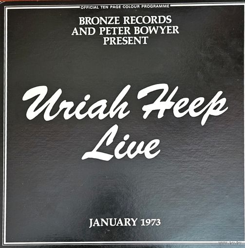 Uriah Heep. LIVE.  2LP + буклет