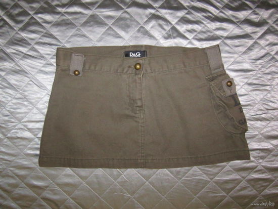 Мини-юбка Dolche&Gabbana в стиле "милитари", р.42