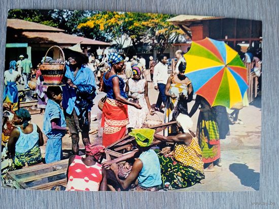 Этнография. Африканский рынок