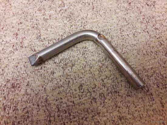 Жало мощного паяльника, медное, новое, толщина 8,7 мм