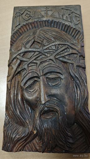 Икона по дереву. Ручная работа. 27x14 см
