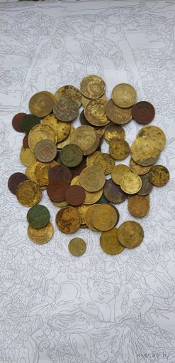 Монеты СССР до реформы 71 штука