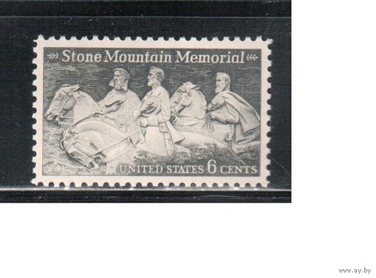 США-1970, (Мих.1010), ** , Мемориал (одиночка)