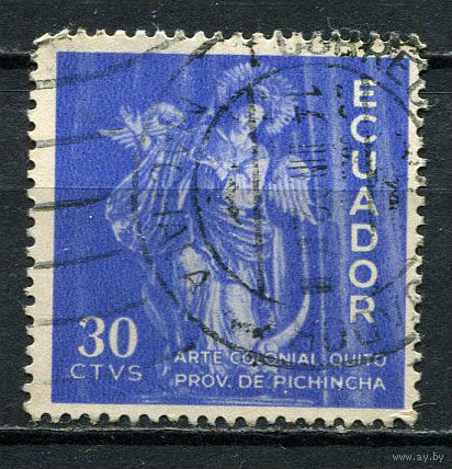 Эквадор - 1959 - Дева Кито 30С - [Mi.1007] - 1 марка. Гашеная.  (LOT Gb47)-T10P52