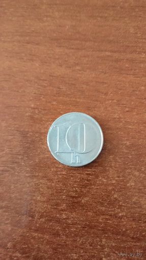 ЧССР, 10 геллеров 1991 года.