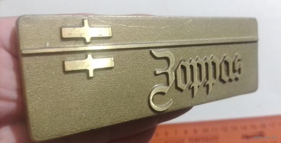 Шильдик латунь в коллекцию или для декора